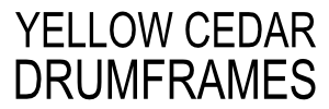 Yellow Cedar Drumframes Logo